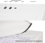 Gaming PC Desktop, Ryzen 7 8700F, GeForce RTX 5060(8G), 32GB DDR5 RAM, 1TB NVMe 3.0 SSD, Wi-Fi 6 650W PSU High-end Tower Computer (White) - Image 7