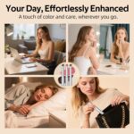 Moisturizing Tinted Lipstick Set, 3PCS Sheer Universal Flattering Tinted Lip Balm, All-Day Hydrating & Nourishing, Lightweight, Cruelty-Free for All Skin Tones - Image 9