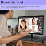 HP 2025 22" FHD All-in-One Desktop Computer • The New Version for Everyday Use • Latest 13th Gen Intel Quad-Core CPU • 8GB DDR5 • 128GB Storage • HDMI • Type-C • Wi-Fi • HD Webcam • Win11 Pro • Black - Image 3