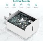 USB C Apple Watch Charger, [Apple MFi Certified] Magnetic iWatch Fast Charging Cable Cord 6ft and iPhone Type C Wall Charger Plug Block for Apple Watch Series Ultra 2/Ultra/11/10/9/8/7/SE/6/5/4/3/2 - Image 3