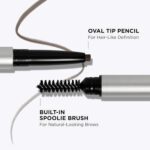 IT Cosmetics Brow Power Eyebrow Pencil - Universal Shades - Long-Lasting, Budge-Proof Formula - With Biotin - Natural-Looking Brows - Built-in Spoolie Brush - Image 6