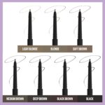 Maybelline Express Brow Ultra Slim Eyebrow Makeup, Brow Pencil with Precision Tip and Spoolie for Defined Eyebrows, Blonde, 1 Count - Image 2