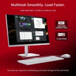 Lenovo 24" FHD All-in-One Desktop Computer for Home & Office, 16GB RAM, 512GB SSD, Intel Processor, HDMI, WiFi 6, Bluetooth 5.2, Business AIO, Vent-Hear, Keyboard & Mouse, Windows 11 Pro - Image 6