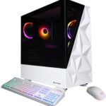 CyberPowerPC Gamer Xtreme VR Gaming PC, Intel Core i7-14700F 2.1GHz, GeForce RTX 5060 Ti 16GB, 16GB DDR5, 1TB PCIe 4.0 SSD, WiFi Ready & Windows 11 Home (GXiVR8040A17)