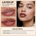 Moisturizing Tinted Lipstick Set, 3PCS Sheer Universal Flattering Tinted Lip Balm, All-Day Hydrating & Nourishing, Lightweight, Cruelty-Free for All Skin Tones - Image 5
