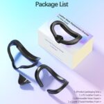 Face Cushion Pad for Meta Quest 2 VR Facial Interface Replacement PU Leather Foam for Oculus Quest 2 Vr Cover - Image 7