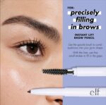 e.l.f. Instant Lift Brow Pencil, Dual-Sided, Precise, Fine Tip, Shapes, Defines, Fills Brows, Contours, Combs, Tames, Neutral Brown, 0.006 Oz - Image 7