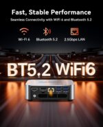 ACEMAGIC Mini PC Gaming AMD Ryzen 7 6800H 11 Pro (Up to 4.7GHz) 32GB RAM 1TB SSD, Radeon 680M Triple 4K Display Mini Computers Desktop Micro Small Pc for Gaming/Office 3.2Type-C/LAN 2.5G/BT5.2/WiFi 6 - Image 4