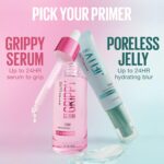 Maybelline Grippy Serum Primer, Hydrating Makeup Primer with 2% Niacinamide For Up To 24HR Make Up Wear, Clear, 1 Count - Image 7