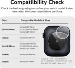 amBand M1 Sport Case Band for Apple Watch Ultra 3/2/1 & SE 3/2/1 & Series 11 10 9 8 7 6 5 4 3 49mm 46mm 45mm 44mm 42mm 41mm 40mm 38mm, Shockproof & Scratch Resistant Rugged Bumper for Men - Image 7