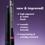 e.l.f. No Budge Retractable Eyeliner, Creamy, Ultra-Pigmented & Waterproof, Creates Bold & Defined Lines, Vegan & Cruelty-Free, Black - Image 2