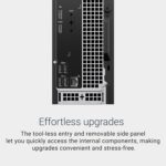 Dell Slim Desktop ECS1250 - Intel Core Ultra 5-225 Processor, Intel UHD Graphics, 16GB Memory, 512GB M.2 SSD, 3.0 SD Card Reader, Dell Wired Keyboard and Mouse, Windows 11 Home, Onsite+Migrate Service - Image 3