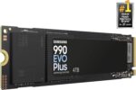 Samsung 990 EVO Plus SSD 4TB, PCIe Gen 4x4 | Gen 5x2 M.2, Speeds Up-to 7,250 MB/s, Upgrade Storage for PC/Laptops, HMB Technology and Intelligent Turbowrite 2.0, (MZ-V9S4T0B/AM) - Image 2