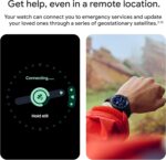 Google Pixel Watch 4 (41mm) - Android Smartwatch - Heart Rate and Sleep Tracking - 30-Hour Battery - Fitness Tracking - Google AI - Matte Black Aluminum Case - Obsidian Active Band - LTE (2025 Model) - Image 7