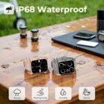 Smart Watch for Men Women, 1.83" HD Touchscreen Fitness Watch with Bluetooth Call&Message Notifications, 110+Sport Modes, 24/7 Heart Rate/Sleep Monitor, IP68 Waterproof Fitness Tracker for Android iOS - Image 5