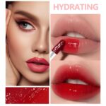 Eakroo 6 Colors Lip Tint Stain Mini Liquid Lipstick, Lip Gloss for Women, Blush for Cheeks, Lip Stain Long Lasting Waterproof, Lip Makeup, Cute Stuff, Non-Stick Cup, High Pigment, Vivid Color - Image 2