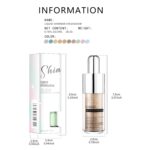 JUAAZIN Coral Copper Shimmer Liquid Eyeshadow, Longwear Waterproof Eye Shadow Cream, Buildable Highly Pigmented Blendable Eye Makeup, Vegan Cruelty-Free Paraben-Free for Older Women Stage makeup 04# - Image 7