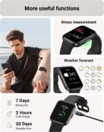 Tensky Smart Watch for Men/Women Android & iPhone, Alexa Built-in, 1.8" Touch Screen Fitness Tracker with Answer/Make Calls, 3ATM Waterproof Heart Rate/Sleep/SpO2 Monitor, Pedometer, 100+ Sport Modes - Image 6