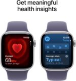 Apple Watch Series 11 [GPS 42mm] Smartwatch with Silver Aluminum Case with Purple Fog Sport Band - S/M. Sleep Score, Fitness Tracker, Health Monitoring, Always-On Display, Water Resistant - Image 4