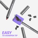 Wonderskin Lipliner Pencil - 360 Contour Lipliner, Long Lasting, Sharpenable, Waterproof and Transfer-Proof Nude Lip Liner Pencil (Rosewood) - Image 6