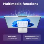 Lenovo 24" FHD All-in-One Desktop Computer - 16GB RAM - 512GB SSD - Intel 13th 8 Cores i3 CPU (Beat 11th i5) - Keyboard and Mouse - Windows 11 - Lifetime Office 365 for The Web - Image 8