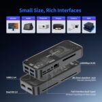 DreamQuest Q5 Mini PC Windows 11 Pro [High-Speed DDR5], Intel 12th N95(Up to 3.4GHz),Mini Desktop Computer 12GB DDR5 RAM 512GB M.2 SSD Supports 2*USB C |2*HDMI 4k@60Hz |4*USB 3.2 |LAN| WiFi 6 | BT5.3 - Image 4