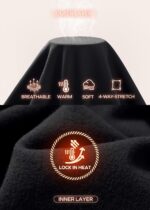 Ewedoos Thermal Underwear Set for Kids Thermals Top and Bottom Set Boys Long Johns Base Layer Thermal Set - Image 3