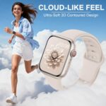 10 Pack Silicone Bands Compatible with Apple Watch 38mm 40mm 41mm 42mm 44mm 45mm 46mm 49mm Women Men, Soft Waterproof Replacement Wrist Sport Band for iWatch Series 11 10 9 8 7 6 5 4 3 2 1 SE Ultra - Image 5