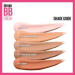 Maybelline Dream Fresh Skin Hydrating BB cream, 8-in-1 Skin Perfecting Beauty Balm with Broad Spectrum SPF 30, Sheer Tint Coverage, Oil-Free, Light/Medium, 1 Fl Oz - Image 7