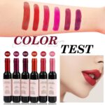 Watvsk Wine Lip Tint Gloss Set Wine Bottle Lip of 6 Colors for Women Long-Lasting with Non-Drying Formula for Soft Natural Lips Daily & Party Makeup Kit Feather-Light Waterproof Stain Set - Image 5