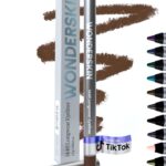 Wonderskin Eyeliner Pencil, 1440 Longwear Brown Eyeliner Pencil - Waterproof, Sharpenable & Smudge Proof