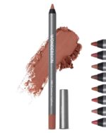 Wonderskin Lipliner Pencil - 360 Contour Lipliner, Long Lasting, Sharpenable, Waterproof and Transfer-Proof Brown Lip Liner Pencil (Saddle)