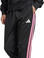 adidas Men's 3-Stripes Tricot Tapered Track Pants - Image 4