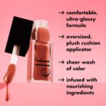e.l.f. Glow Reviver Lip Oil, Nourishing Tinted Lip Oil For A High-shine Finish, Infused With Jojoba Oil, Vegan & Cruelty-free, Pink Quartz - Image 5