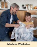 VeraCosy Men's Two-Tone Memory Foam House Slippers Indoor Outdoor Durable Rubber Sole - Image 8