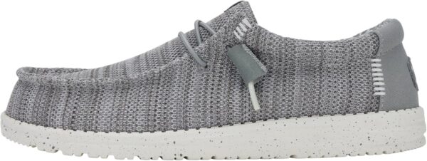 HEYDUDE Men’s Wally Stretch Sox Slip-On Loafer, Lightweight, Breathable, with Flex & Fold Outsole