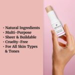 Vibriance Complexion Sticks - Foundation for Mature Skin - Sheer, Buildable Coverage Face Makeup Foundation for Older Women - 3-in-1 Base, Contour, Concealer - Beige - Image 4