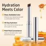 Moisturizing Tinted Lipstick Set, 3PCS Sheer Universal Flattering Tinted Lip Balm, All-Day Hydrating & Nourishing, Lightweight, Cruelty-Free for All Skin Tones - Image 3