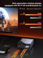 GMKtec Gaming Mini PC AMD Ryzen 7 H 255 (Upgraded 8745HS) 32GB DDR5 1TB SSD, Desktop Computer 3XM.2 2280 Expansion, Oculink, Dual NIC 2.5G, HDMI 2.1, USB4 K12 - Image 6