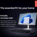 Lenovo 24" FHD All-in-One (AIO) Desktop - 16GB RAM - 512GB SSD - Intel Core - Office 365 for The Web | Stylish & Sleek - Stunning Display - Easy Task Management & Clear Calls - Fast & Quick Access - Image 2