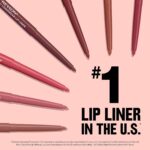 Revlon Colorstay Lip Liner Makeup with Built-in-Sharpener, Longwear Rich Colors, Smooth Application, 630 Nude, 0.01 oz - Image 5