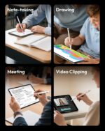 Metapen A8 iPad Pencil for Apple iPad 2018-2025, 4Min Fast Charge,Magnetic Attachment Stylus Pen for iPad 11/10/9/8/7/6th Gen, iPad Accessories for Pro 12.9/11/13-inch M4, Air 3/4/5/M2/M3, Mini 5/6th - Image 9