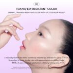 HERA Sensual Tinted Shine Lip Serum #220 SUNDAZE | Weightless Sleek Shine, Transfer-Resistant Color, 12-Hour Soft Lip Stain Oil, Double Hydration wih Hyaluronic Acid, High-Gloss Finish, 0.30 oz. - Image 6