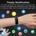 Fitness Tracker with Heart Rate/Blood Oxygen/Sleep Monitor, 20+ Sports Modes Smart Watches for Women/Men, Activity & Step Tracker Smart Watch for Android/iOS Phones - Image 5