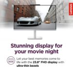 Lenovo IdeaCentre Everyday Tasks 24" Full HD All-in-One Desktop Computer • Lifetime Office 365 for The Web • Intel 4-Cores • 512GB External and 256GB SSD • 8GB RAM • Keyboard and Mouse • Windows 11 - Image 7