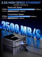 GMKtec M3 Ultra Mini PC with Intel Core i7 12700H (14C/20T 4.7 GHz), 16GB DDR4 RAM+512GB NVMe SSD, Mini Desktop Computer Iris XE Graphics, Triple 4K Display, WiFi 6, BT5.2, USB-C - Image 6