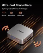 ACEMAGICIAN W1 Mini PC - AMD Ryzen 7 H 255(Upgraded 8745HS), 32GB DC5600MHz DDR5 1TB PCIe4.0 M.2 SSD Mini Computers(8C/16T, up to 4.9GHz), Radeon 780M 8K Triple Display USB4 WiFi6E/BT5.2, VESA 2.5GbE - Image 8