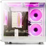 Gaming PC Desktop, Ryzen 7 8700F, GeForce RTX 5060(8G), 32GB DDR5 RAM, 1TB NVMe 3.0 SSD, Wi-Fi 6 650W PSU High-end Tower Computer (White) - Image 3