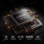 NIMO Mini PC Desktop, AMD Ryzen AI Max+ 395 128GB LPDDR5 8000MHz RAM 4TB SSD (Up to 5.1GHz) AI Server Radeon 8060S Graphics Computers with USB4.0 BT5.2 WiFi 7, 4K Display - Image 2