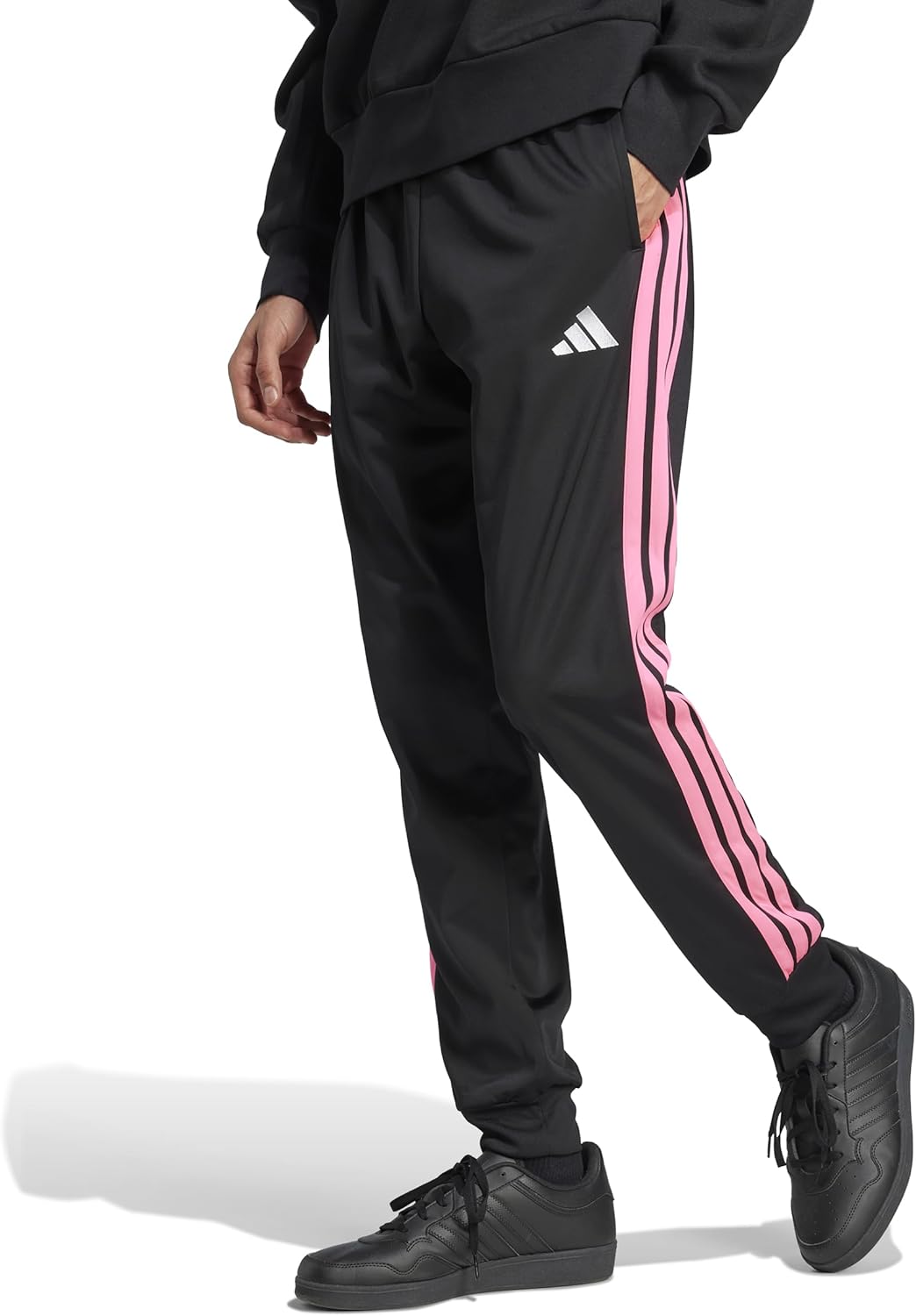 adidas Men's 3-Stripes Tricot Tapered Track Pants adidas Men's 3-Stripes Tricot Tapered Track Pants